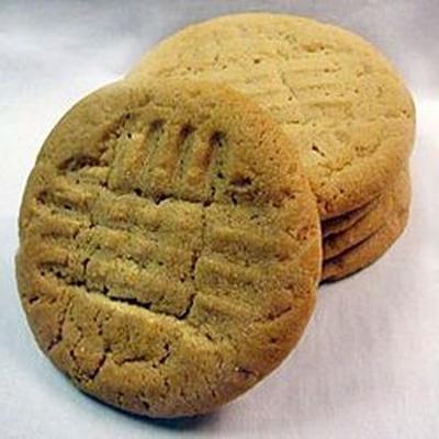 vochtige en taaie pindakaaskoekjes