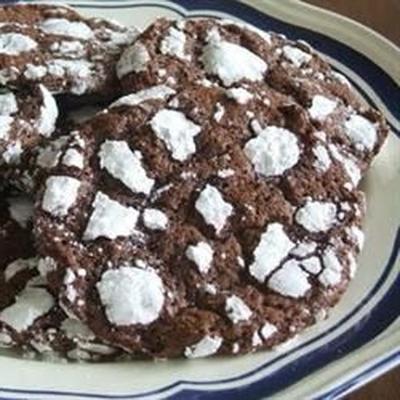 chocolate crackle cookies