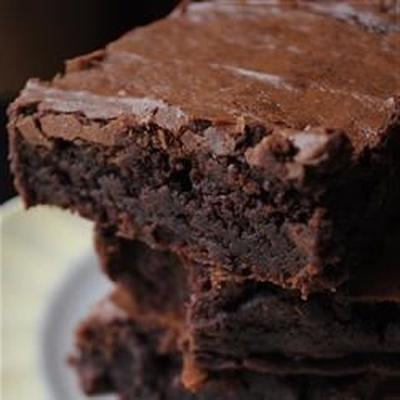 diepe schotel brownies