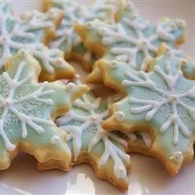 sneeuwvlok cookies