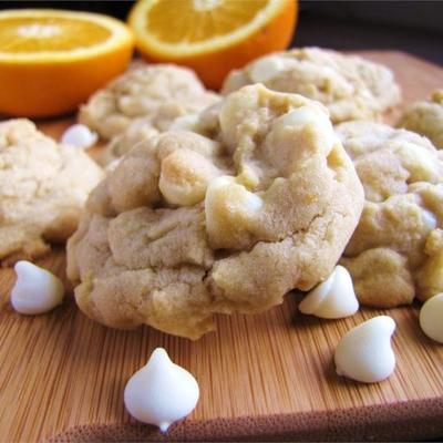 witte chocolade oranje koekjes