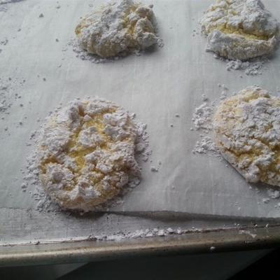 citroen sneeuwvlok cookies