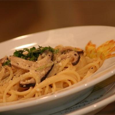 shiitake angel haar pasta