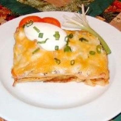 Mexicaanse lasagne