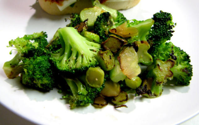 geroosterde broccoli