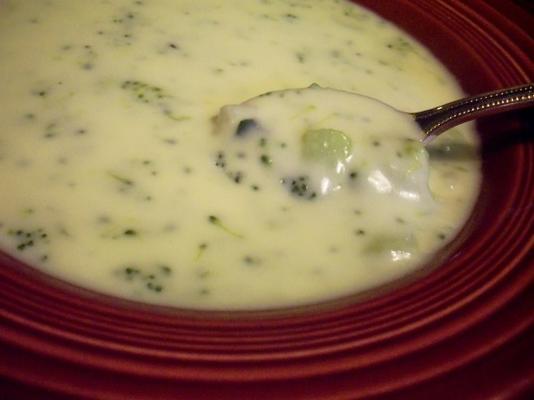 Homemade Cream of Broccoli Soup