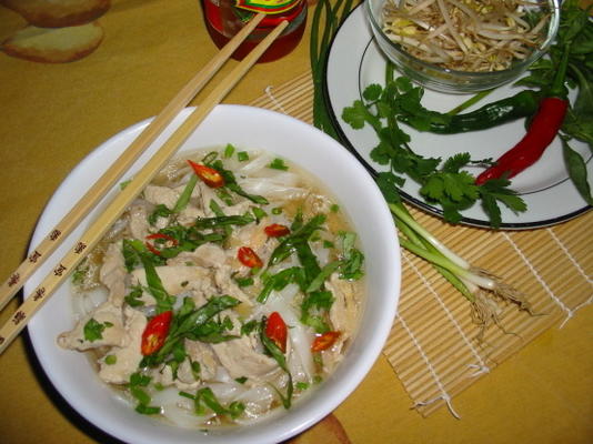 cheat n 'eet Vietnamese kippensoep