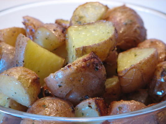 boerderij geroosterde aardappelen