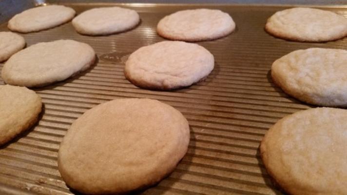 donzige eggless sugar cookies (adembenemende delicatessen)