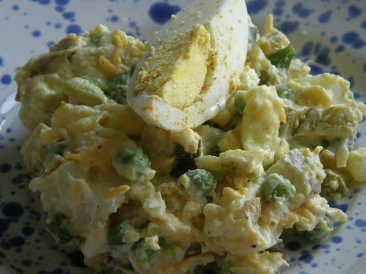 kittencal's ranch aardappelsalade of macaroni salade