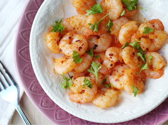 Gambas al ajillo (garnalen w / knoflook) Catalonië