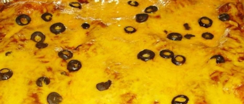 gemalen rundvlees enchiladas