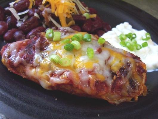 low carb mexi baked chicken