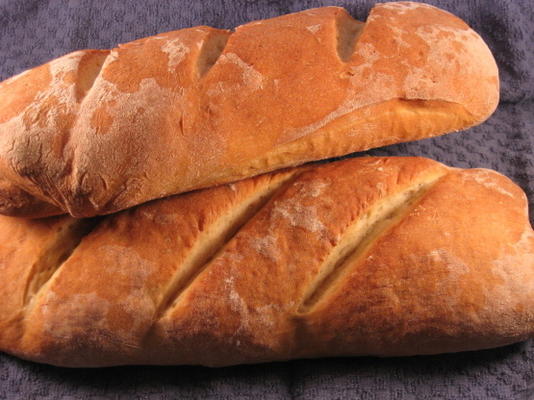 traditionele ambachtelijke stokbrood - rustiek stokbrood