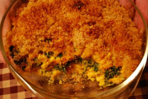 mac 'n kaas en spinazie strata sp5