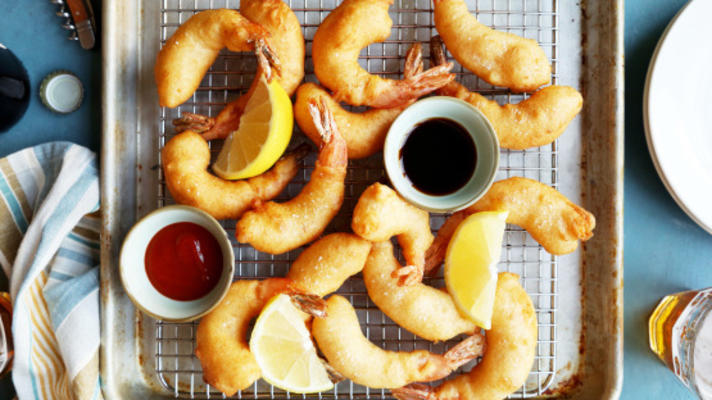 fantastisch knapperig tempura-beslag
