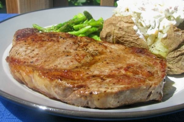 pan aangebraden steak (van alton brown)