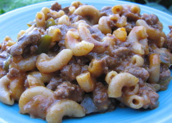 gemalen rundvlees goulash