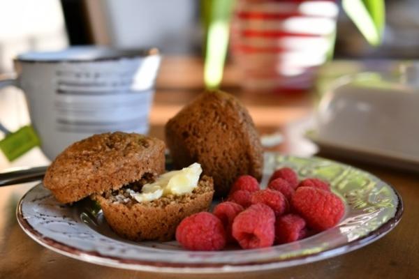 karnemelkzemelen muffins