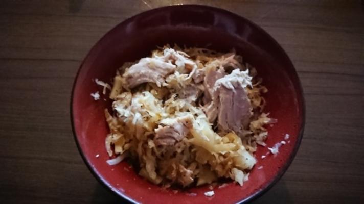 crock pot varkensvlees en zuurkool