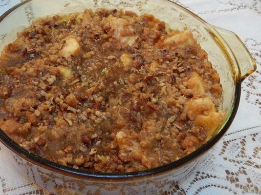 sheila's best apple crisp (no haver)