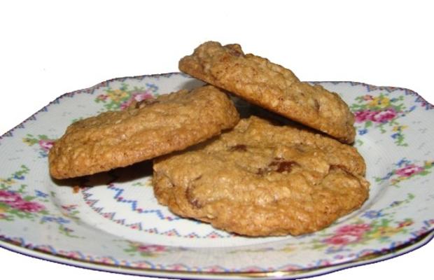 clementine's havermout chocolate chip cookies