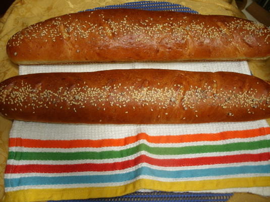 kittencal's zacht wit brood in baguette-stijl