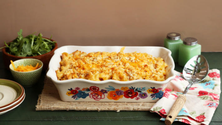 kip-macaroni braadpan