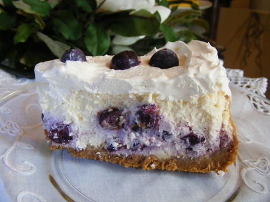 de beste blueberry-cheesecake