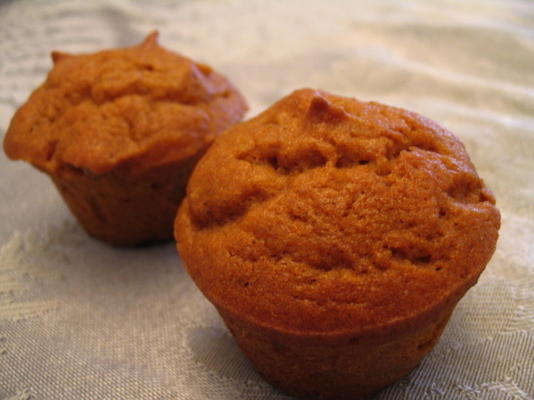 pompoen rozijn muffins