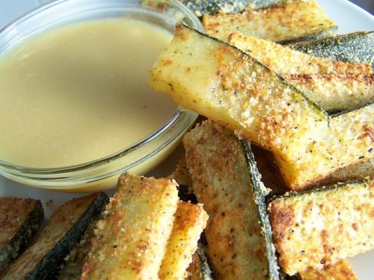 nat's oven baked courgette sticks