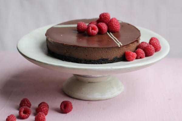 zeer chocolade cheesecake