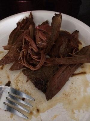 crock pot hertenvlees gebraden