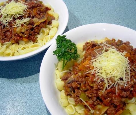 traditionele spaghetti bolognese