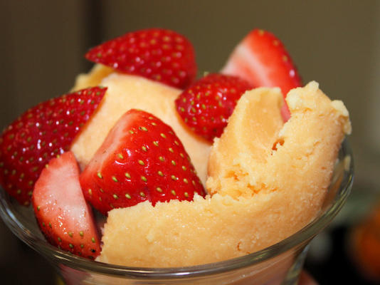 Cantaloupe-sorbet