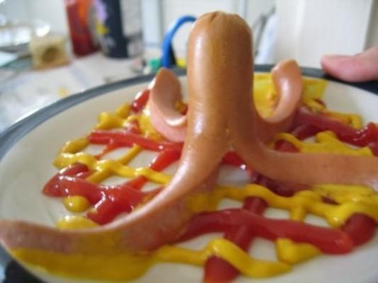octopus hotdogs