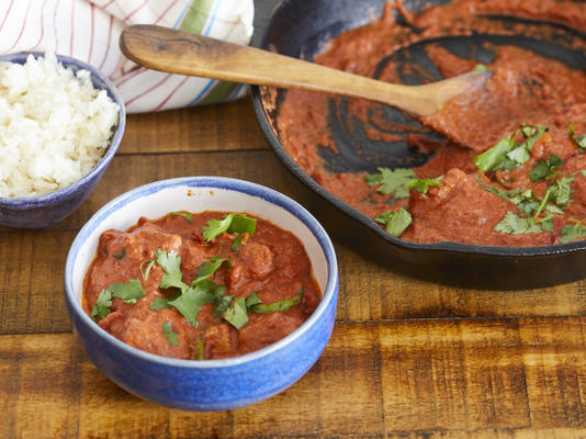 restaurant stijl indiase boterkip (kip makhani)