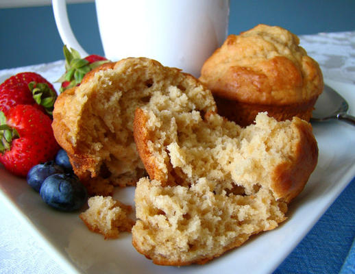 pindakaas banaan muffins