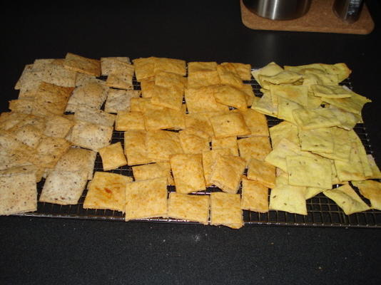 herbed crackers