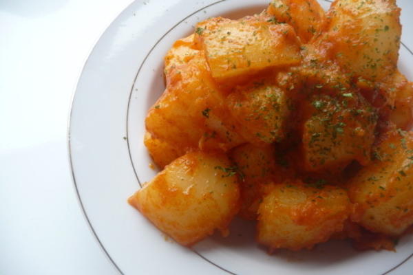 aardappelen met veel peppy paprika