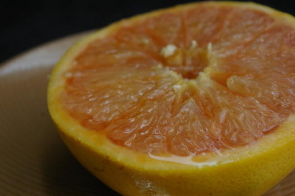 fabelachtige geroosterde ontbijtgrapefruit