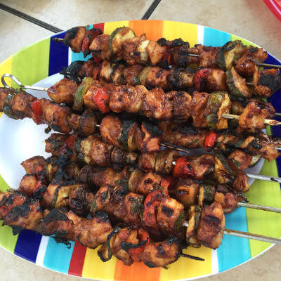 ohhh zo lekkere kip kabobs