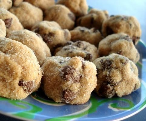 chocoladeschilfers pindakaas balletjes