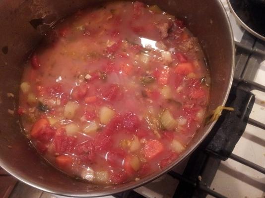 manhattan clam chowder