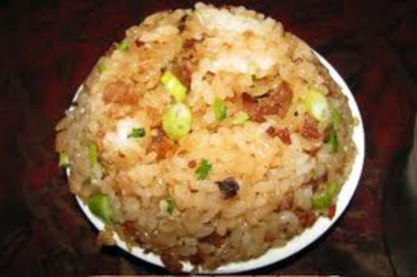 Chinese restaurant-stijl plakkerige rijst