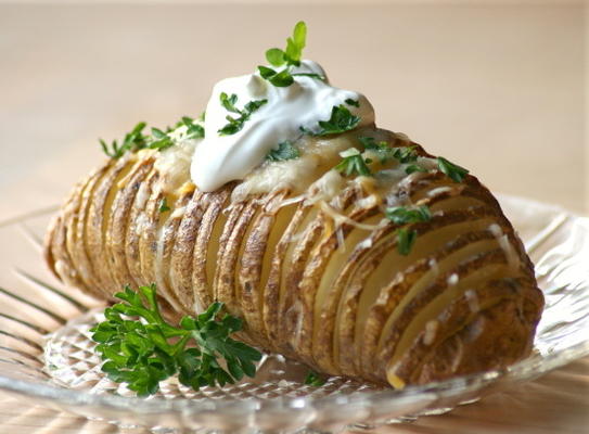 elegante gebakken aardappelen