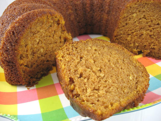 glutenvrije pompoen-appelmoes-cake