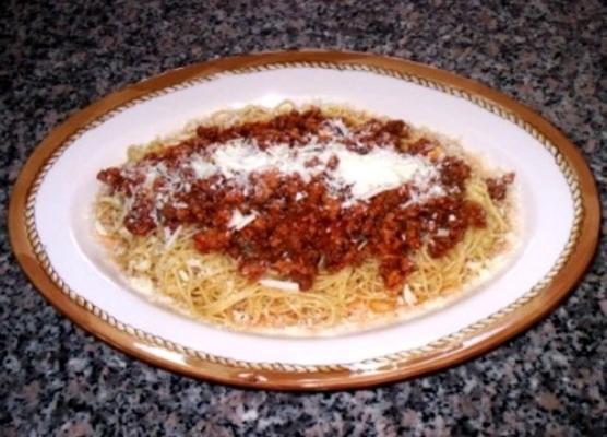 ev's Grieks spaghettidiner
