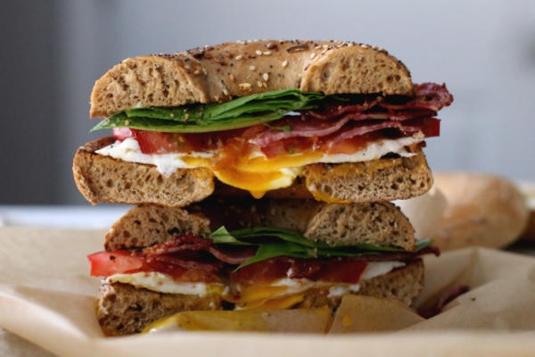 ontbijt club sandwich