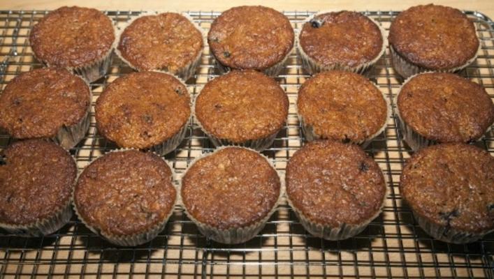 Blueberry Haver muffins